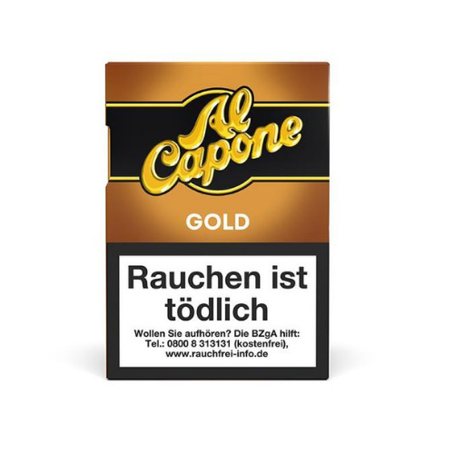 Al Capone Gold Pockets Filter Sigarillo