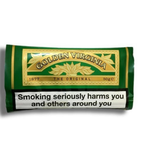 Golden Virginia Orijinal Yeşil (Original Green) İthal Paket Tütün – 50gr